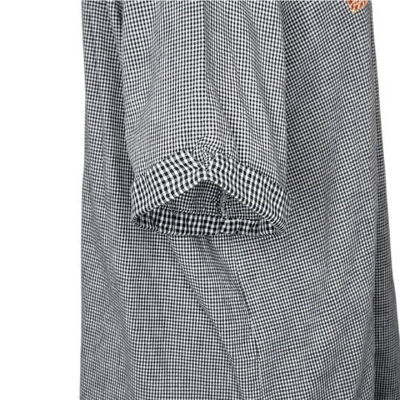 Mickey Unlimited‎ Vintage Mickey & Minnie Gingham Button Down Top - Picture 7 of 12